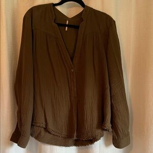 Women's Long Sleeve Button Down